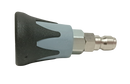 Pressure Washer Nozzle 40° degrees 11.6mm QR with Rubber Guard Grey