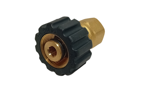 Connector - 3/8" BSP Female to M22 Female M22F38F