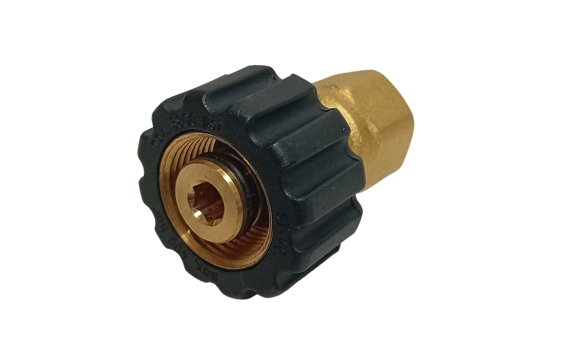 Connector - 3/8" BSP Female to M22 Female M22F38F