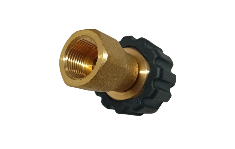 Connector - 3/8" BSP Female to M22 Female M22F38F
