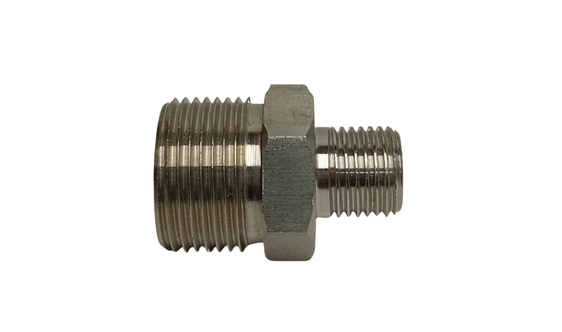 Connector - Stainless Steel M22 Male - 1/4 BSP Male