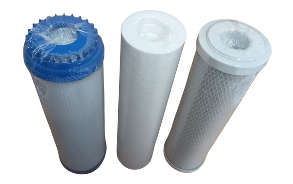 Replacement Pond Filters - 10 inch Standard Sized Filters - Set of 3 or Singles