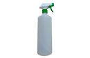 1L Spray Bottle with Spray and Foamer Head - White and Green