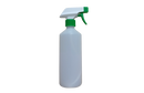500ml Spray Bottle with Spray and Foamer Head - White and Green