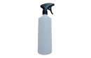 1L Spray Bottle with Viton Spray Head - Black