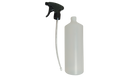 1L Spray Bottle with Viton Spray Head - Black