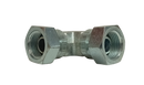 Adapter - BZP Compact 90 deg 3/8F - 3/8F