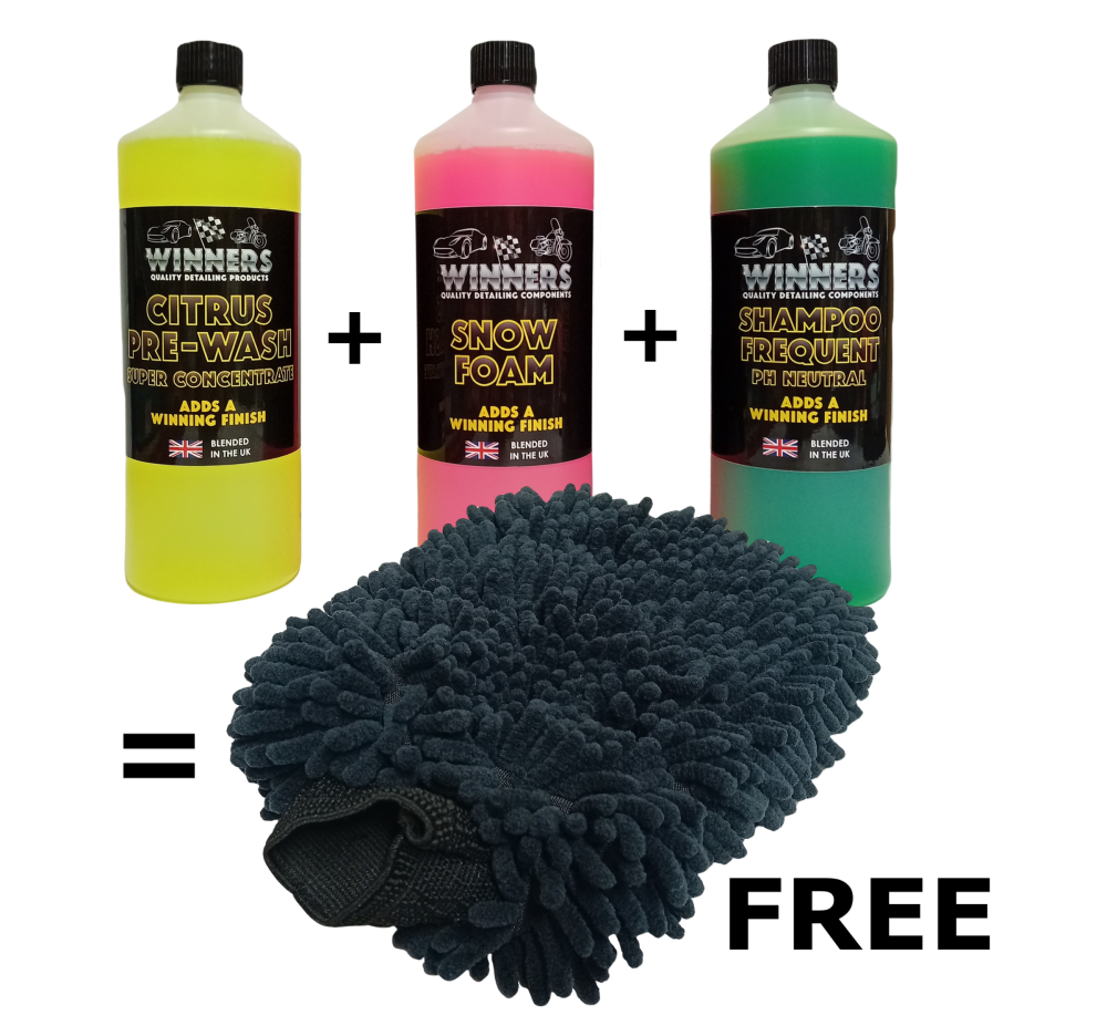 Winners 1 Litre Cleaners Bundle Offer - Use Code FREENOODLE To Receive