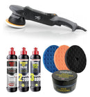 ShineMate EX620 5/15 1200W 240V Random Orbital Polisher 15mm Throw WITH Winners Polishing Kit B - Dark