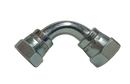 Adapter - BZP Swept 90 deg 3/8F - 3/8F