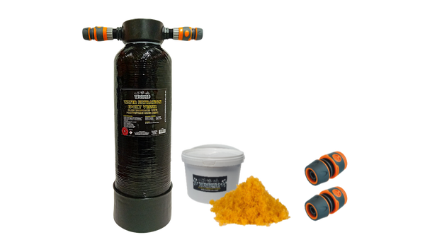 DI Water Filter Pressure Vessel and Resin Kit - 7 litre Ready To Connect*