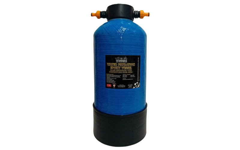 DI Water Filter Pressure Vessel 7 Litres inc. hose lock fittings