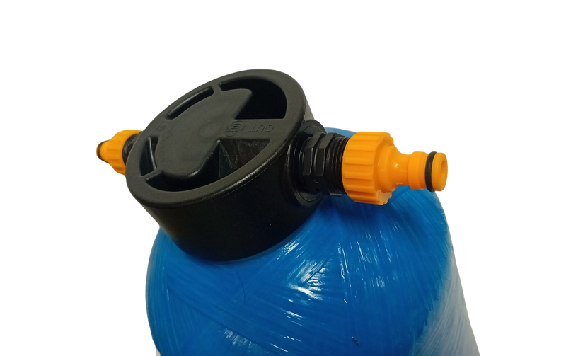 DI Water Filter Pressure Vessel 7 Litres inc. hose lock fittings