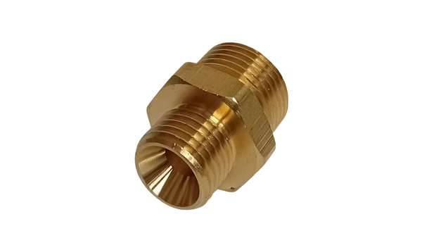 Connector - Brass 1/4 BSP Male - 3/8 BSP Male