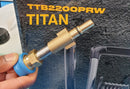 Snow Foam 360° Cannon Wide Mouth 1 litre WDQRXX813-KIT - Titan TTB2200PRW/ Black & Decker / MacAllister / New Bosch / ProClean