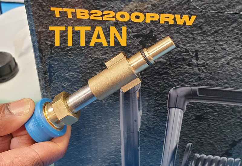 Snow Foam 360° Cannon Wide Mouth 1 litre WDQRXX813-KIT - Titan TTB2200PRW/ Black & Decker / MacAllister / New Bosch / ProClean