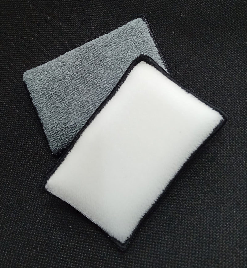 Scrub Pads for Interior, Leather, Vinyl, Soft Plastics and Upholstery 145x100x30mm - Single, Pack of 2, Pack of 10