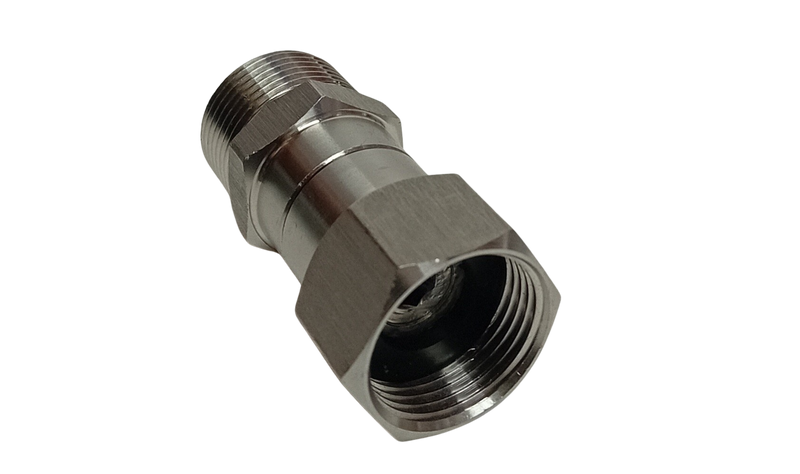 Connector - Swivel Stainless Steel M22 Male to M22 Female