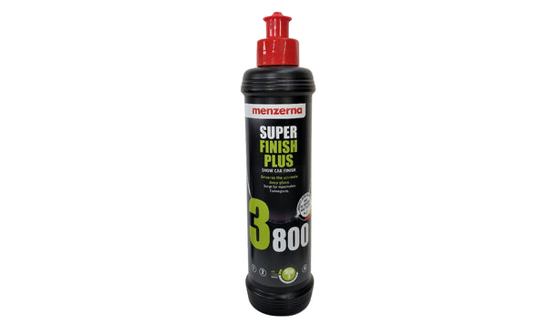 Menzerna Super Finish Plus 3800 Compound 250ml - Removes Polishing Marks, Micro-Scratches & Holograms