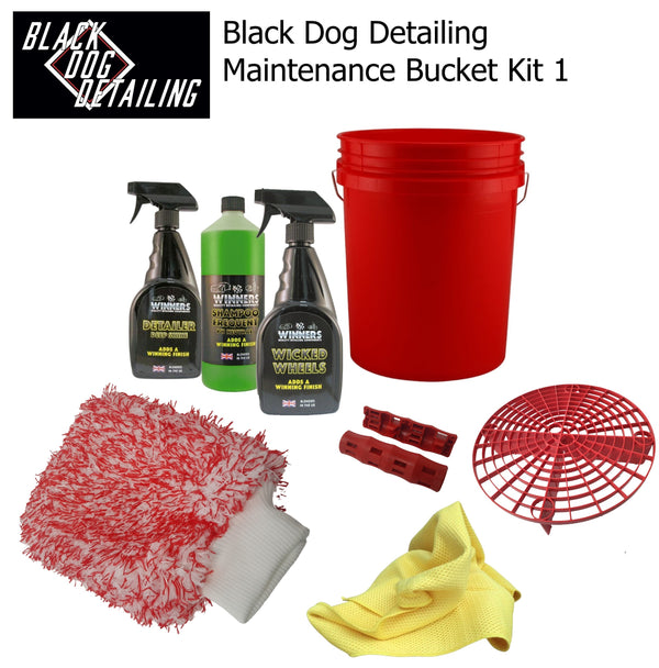 Black Dog Detailing Maintenance Bucket Kits