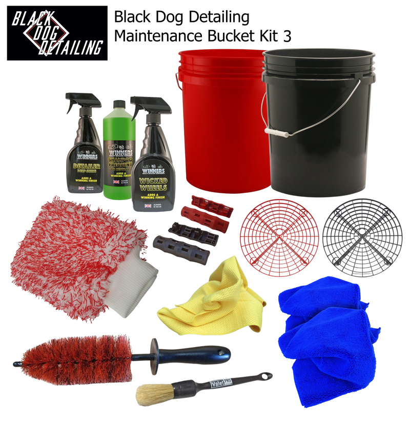Black Dog Detailing Maintenance Bucket Kits