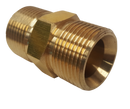 Coupler - Brass M22 Male - M22 Male