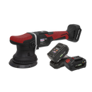 Sealey Cordless Orbital DA Polisher 20V 5"/125mm Kit 2 - 2 4Ah Batteries & Charger