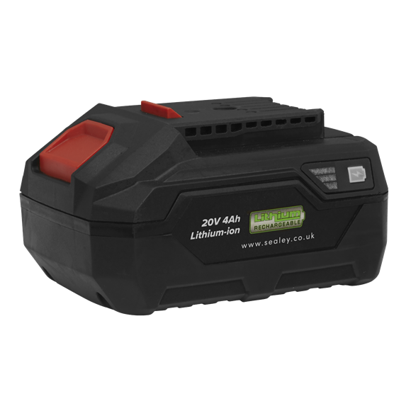Replacement 20v 4Ah Lithium-ion Battery for Sealey SV20 Series Cordless Orbital DA Polisher