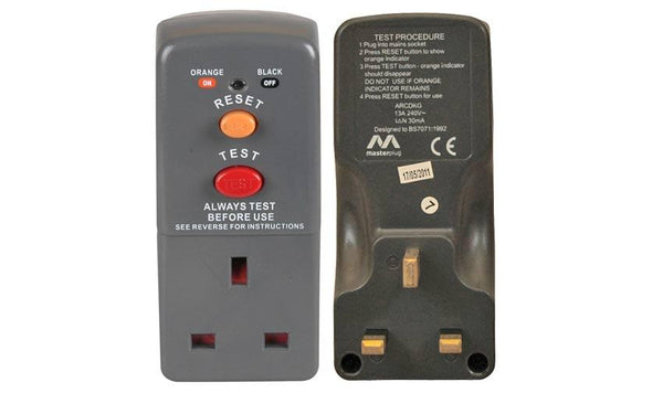 RCD UK 13amp Safety Adaptor