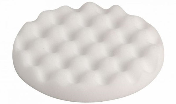 Compounding Pad 150mm x 25mm Hard White Waffle FMT6073