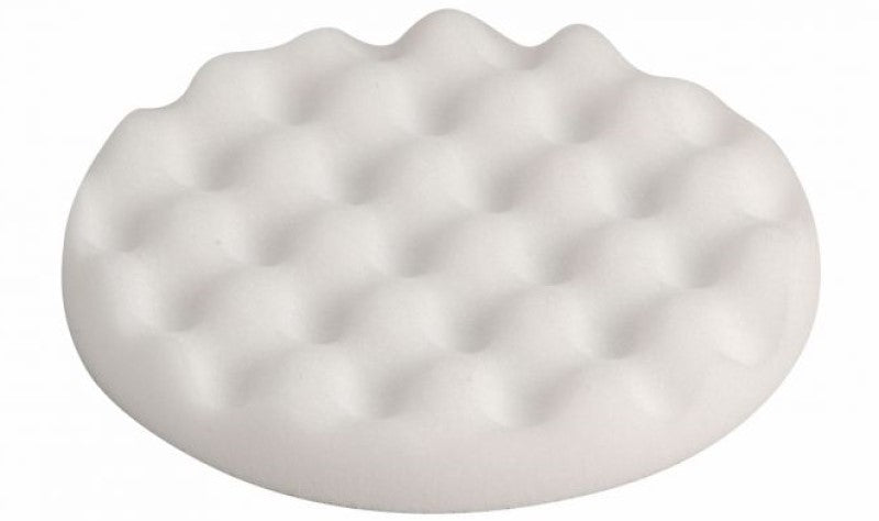 Compounding Pad 150mm x 25mm Hard White Waffle FMT6073