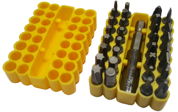 Screwdriver Bit Set - 33 piece