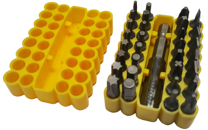 Screwdriver Bit Set - 33 piece