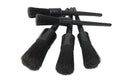 Detailing Brushes Soft Tip Natural & Synthetic Blend Set of 5
