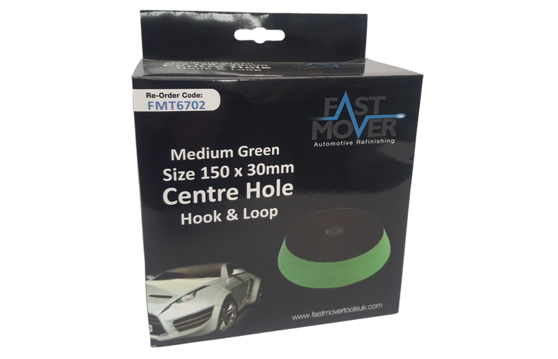 Medium Green Compounding Pad 150 x 30mm FMT6702