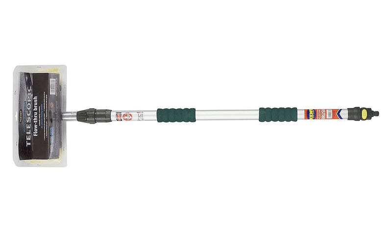 Telescopic Flow Thru 5 Sided Brush Professional 1.8m