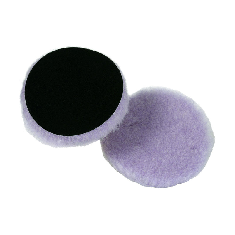Lake Country Purple Foamed Wool Buffing/Polishing Pad - Effective Paint Correction