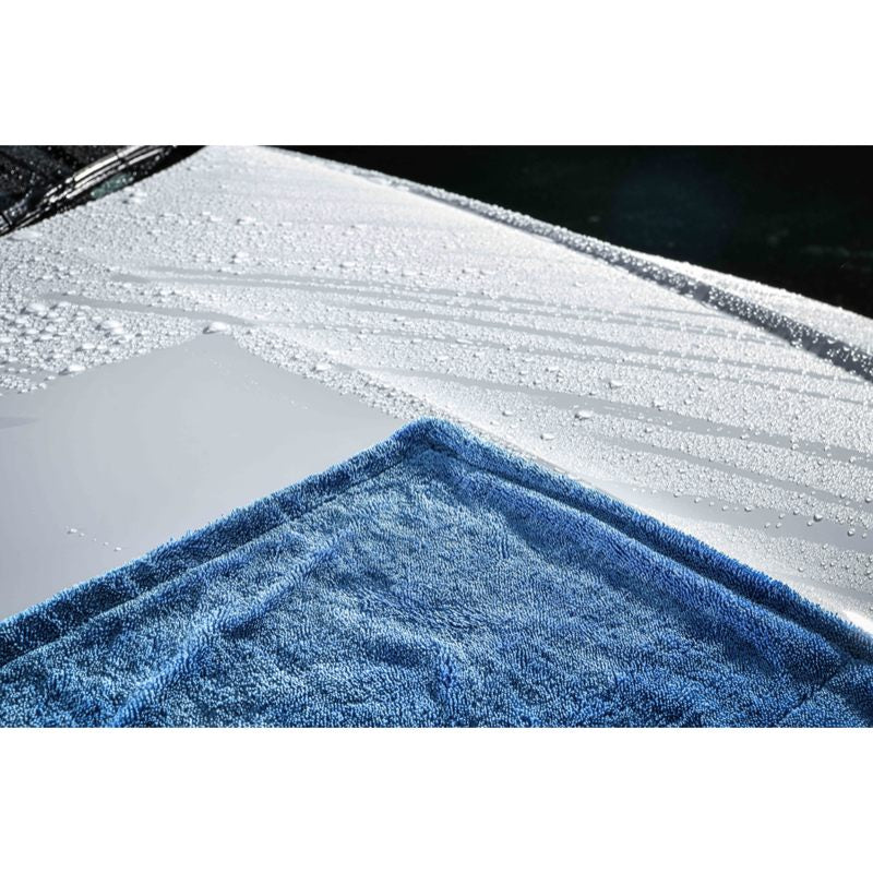 Mammoth Triple Twisted Dual Drying Towel - X-Large Blue & Large Grey