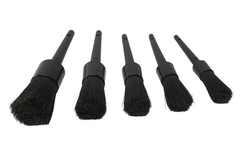 Detailing Brushes Soft Tip Natural & Synthetic Blend Set of 5