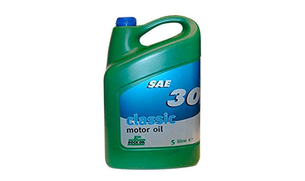 Rock Oil Classic SAE 30 Mineral Monograde Oil 5L