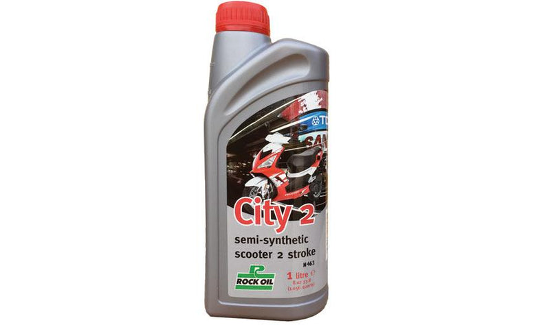 Rock Oil 2 Stroke Semi-Synthetic City2 1L