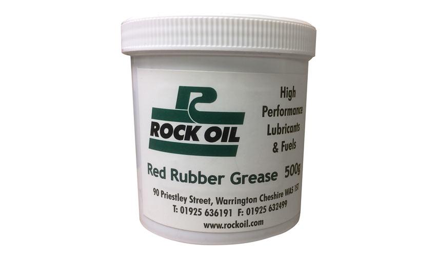 Rock Oil Red Rubber Grease 500g - Protects & Lubricates Rubber