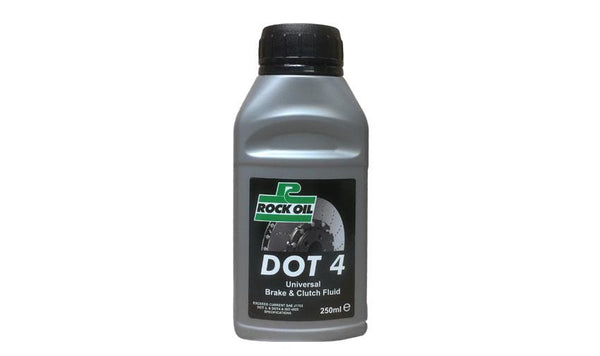 Rock Oil Dot 4 Universal Brake & Clutch Fluid 250ml