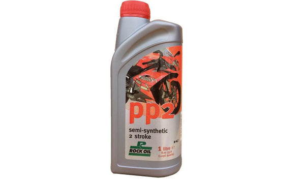 Rock Oil PP2 2-Stroke Semi-Synthetic Lubricant 1L