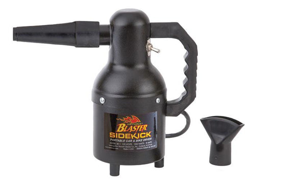 MetroVac SideKick Dryer for cars and motorcycles with a 2 Year Warranty
