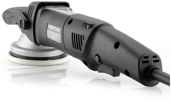 Vertool Force Drive Dual Action Polisher 1200W - With Direct Drive Mechanism for Smooth Pad Rotation & Oscillation + Storage Carry Bag