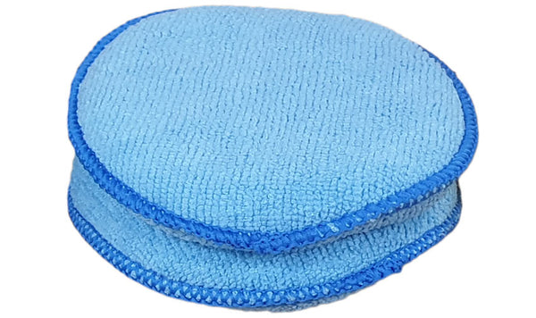 Applicator Waxes/ Polishes Microfibre 5” /125mm colour blue