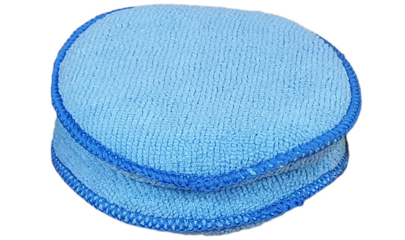 Applicator Waxes/ Polishes Microfibre 5” /125mm colour blue