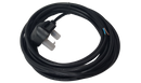 5m/16.4ft 13amp - 3 Core 0.75mm² Fitted 5 amp Fuse Power Lead Bare Ends