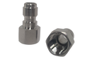 Quick Release Male Connector 11.6mm - Stainless Steel 1/4" BSP Female "MINI"